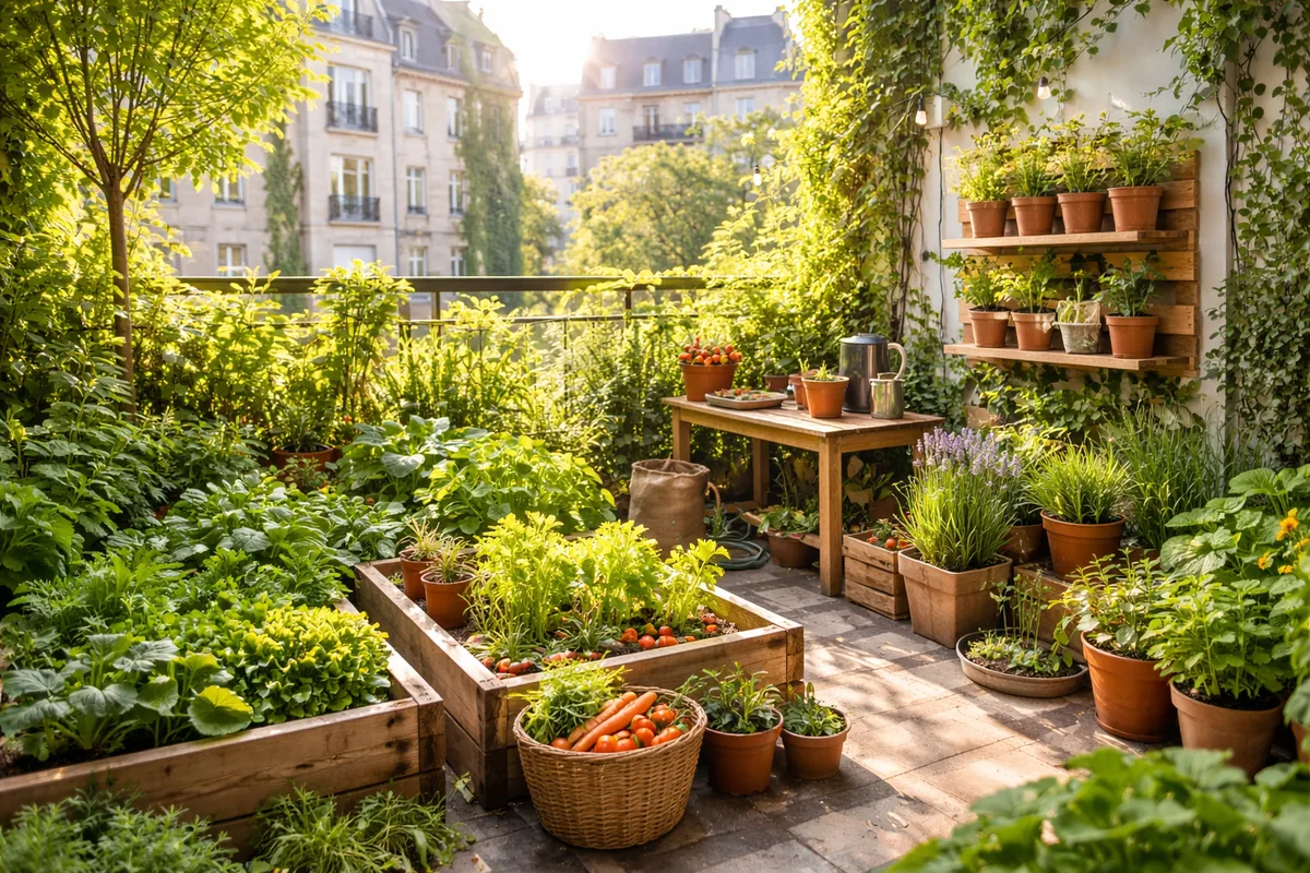 Comment créer un jardin écologique en ville avec un petit budget