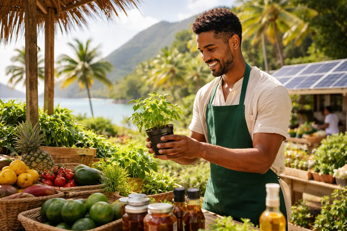 Comment l'entrepreneuriat créole s'inscrit-il dans le développement durable aux Antilles ?