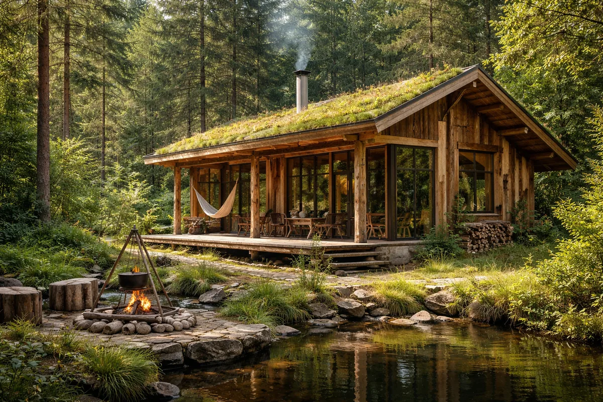 Comment concevoir des maisons écologiques inspirées par le bushcraft