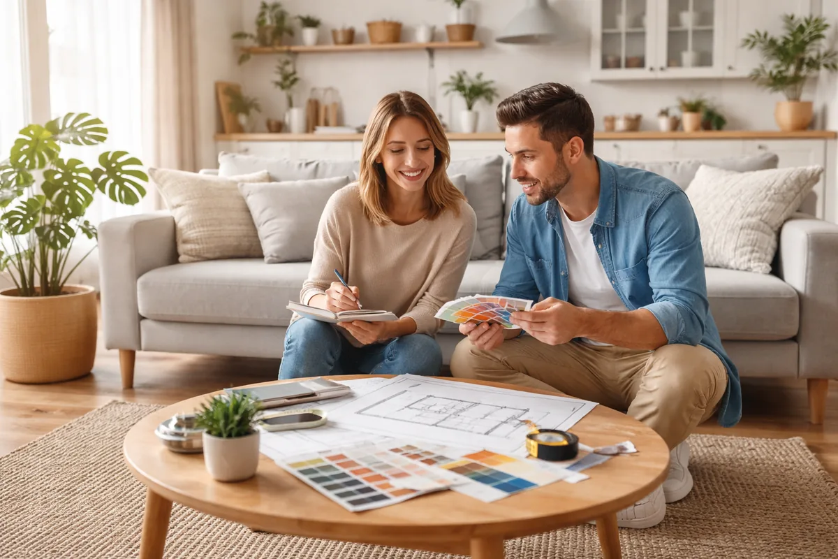 Comment réaliser des travaux de décoration intérieure pour optimiser l'espace de ma maison