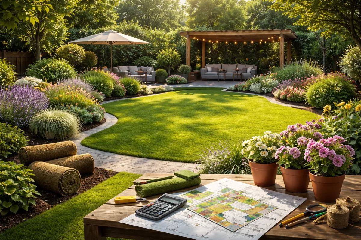 Quel budget prévoir pour l'aménagement de son jardin
