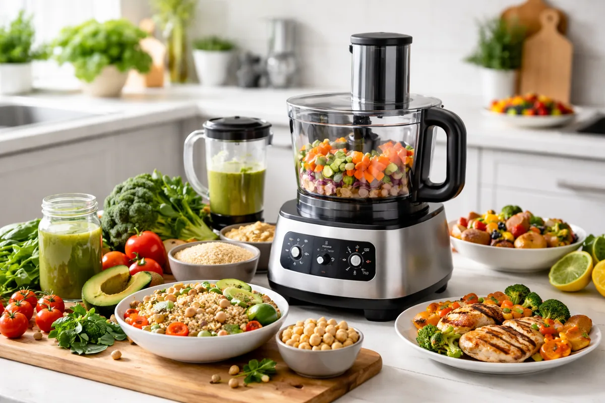 Comment combiner robot de cuisine et recettes saines pour une nutrition équilibrée