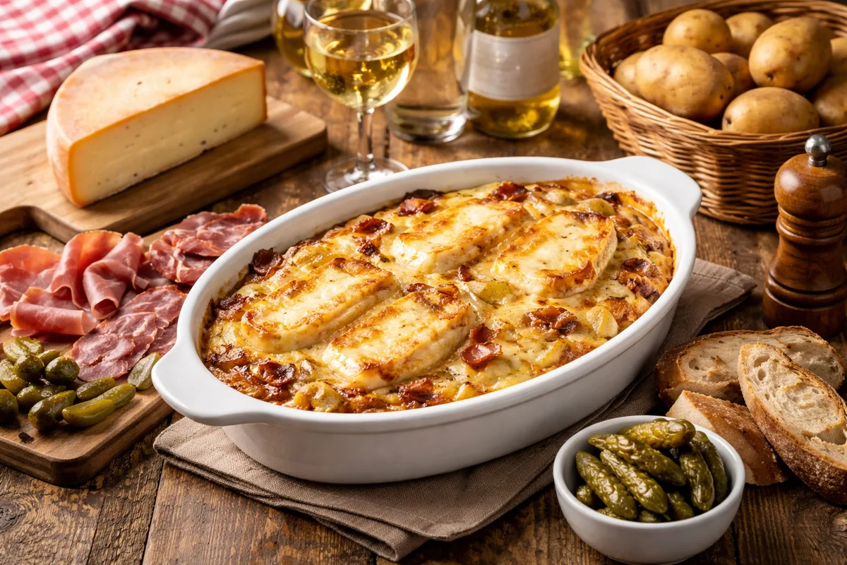 Comment organiser un repas savoyard autour de la tartiflette
